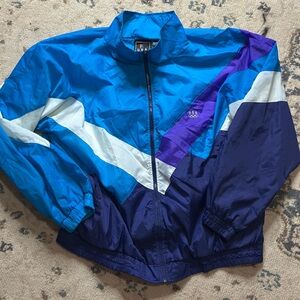 USA Olympic Blue Windbreaker Jacket